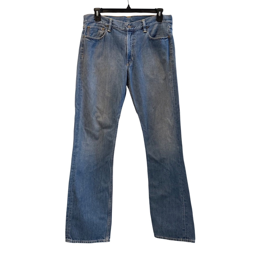Polo Ralph Lauren Classic 867 Jeans Mens 36x34 Light Wash Denim Cotton